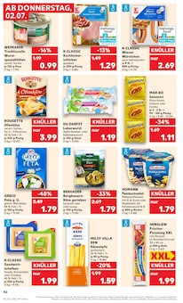 Wiener Würstchen im Kaufland Prospekt "Hier bin ich richtig" mit 75 Seiten (Dresden)