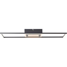 LED-Deckenleuchte Besson Metall/Kunststoff Grau 5 cm x 75 cm x 21,5 cm Angebot in Feldkirchen, Kr München im aktuellen Prospekt bei OBI in Feldkirchen, Kr München