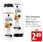 Gliss Shampoo im Angebot bei EDEKA in Frankenthal Gliss Shampoo Angebote von Schwarzkopf bei EDEKA Frankenthal für 2,49 €