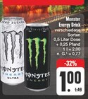 Energy Drink Angebote von Monster bei EDEKA Aalen für 1,00 €