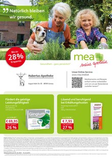 mea - meine apotheke Prospekt für Gronau (Westf.) mit 4 Seiten mea - meine apotheke Prospekt für Gronau (Westf.): Unsere Oktober-Angebote, 4 Seiten, 30.9.2021 - 31.10.2021