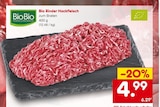 Bio Rinder Hackfleisch Angebote von BioBio bei Netto Marken-Discount Elmshorn für 4,99 €