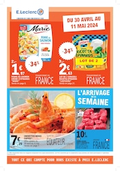 Catalogue Supermarchés E.Leclerc en cours à Saint-Florent et alentours, "L'arrivage de la semaine", 36 pages, 30/04/2024 - 11/05/2024