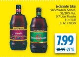 Sechsämter Waldbeerenlikör Angebote bei diska Weiden für 7,99 €