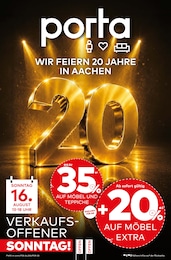 porta Möbel Prospekt für Monschau: "Aktuelle Angebote", 16 Seiten, 09.08.2026 - 22.08.2026