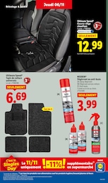 Prix et réduction Couvre-siège auto dans le prospectus Lidl en cours Offre Couvre-siège auto dans le catalogue Lidl du moment à la page 51