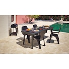 Table extensible + Fauteuil Parma - Carrefour à Nîmes Table extensible + Fauteuil Parma en promo chez Carrefour Nîmes à 151,95 €