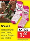 Socken bei Zimmermann im Vechta Prospekt für 1,99 €