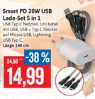Smart PD 20W USB Lade-Set 5 in 1 im Angebot bei Kaufhaus Stolz in Schwerin Smart PD 20W USB Lade-Set 5 in 1 Angebote bei Kaufhaus Stolz Schwerin für 14,99 €