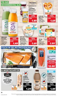 Lachs im Kaufland Prospekt "KNÜLLER" mit 56 Seiten (Berlin)