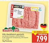 XXL-Hackfleisch gemischt von Bauern Gut für 7,99 € bei E center im Angebot XXL-Hackfleisch gemischt von Bauern Gut im aktuellen E center Prospekt