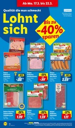 Lidl Lyoner im Prospekt 