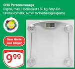 Aktuelles Personenwaage Angebot bei GLOBUS in Braunschweig ab 9,99 €