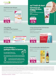 Aktueller mea - meine apotheke Prospekt "Unsere August-Angebote" Seite 2 von 4 Seiten für Rüsselsheim