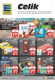 EDEKA Prospekt für Mettmann mit 24 Seiten EDEKA Prospekt für Mettmann: "Aktuelle Angebote", 24 Seiten, 18.08.2025 - 23.08.2025