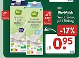 Bio-Milch von BIO im aktuellen ALDI SÜD Prospekt für 0,95 €