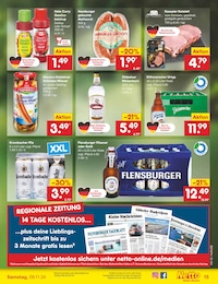 Netto Marken-Discount Flensburger Pilsener im Prospekt 