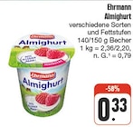 Almighurt im nah und gut Prospekt zum Preis von 0,33 €