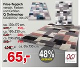 Aktuelles Frise-Teppich Angebot bei Opti-Wohnwelt in Bremen ab 65,00 €