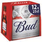 Bière Blonde 5° - Bud en promo chez U Express Montreuil à 3,32 €