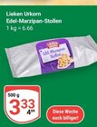 Edel-Marzipan-Stollen Angebote von Lieken Urkorn bei GLOBUS Erlangen für 3,33 €