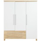 BABYKLEIDERSCHRANK Lennox Fresh Weiß, Eichefarben von Paidi für 649,90 € bei XXXLutz Möbelhäuser im Angebot BABYKLEIDERSCHRANK Lennox Fresh Weiß, Eichefarben von Paidi im aktuellen XXXLutz Möbelhäuser Prospekt