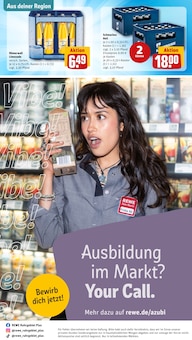 Wasser im aktuellen REWE Prospekt (Recklinghausen) Wasser im REWE Prospekt "Dein Markt" mit 25 Seiten (Recklinghausen)