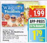 Big Pizza bei E center im Prospekt "" für 1,79 €