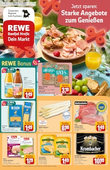Aktueller REWE Prospekt (Puchheim, 34 Seiten zum blättern REWE Prospekt Dein Markt mit 34 Seiten