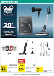 Offre Electroménager cuisine dans le catalogue Carrefour du moment à la page 68