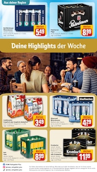 Krombacher im REWE Prospekt "Dein Markt" mit 31 Seiten (Wesel)