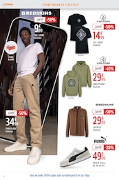 Prix et réduction Chemise Homme dans le prospectus Intersport en cours Offre Chemise Homme dans le catalogue Intersport du moment à la page 4