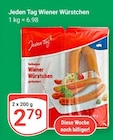 Wiener Würstchen Angebote von Jeden Tag bei GLOBUS Erfurt für 2,79 €