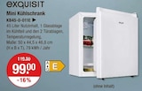 Mini Kühlschrank von exquisit im aktuellen V-Markt Prospekt für 99,00 €
