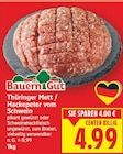 Thüringer Mett / Hackepeter vom Schwein bei E center im  Prospekt für 4,99 €