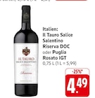 Salice Salentino Riserva DOC bei EDEKA im Birstein Prospekt für 4,49 €