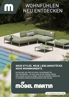 Möbel Martin Prospekt WOHNFÜHLEN NEU ENTDECKEN mit  Seiten in Monzernheim und Umgebung