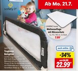 Tragbares Bettgitter im Angebot bei Lidl in Neubrandenburg Tragbares Bettgitter Angebote von SAFETY 1ST bei Lidl Neubrandenburg für 7,99 €