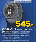 fēnix 7 Pro Solar (47 mm) Multisport-Smartwatch im EURONICS Prospekt fēnix 7 Pro Solar (47 mm) Multisport-Smartwatch von GARMIN im aktuellen EURONICS Prospekt für 545,00 €