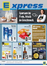 EDEKA Prospekt "Sparsam im Preis, frisch im Geschmack." für München, 4 Seiten, 28.10.2024 - 02.11.2024