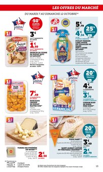 Promotion Lait dans le prospectus U Express, valable du 07/10/2025 au 19/10/2025 Promo Lait dans le catalogue U Express du moment à la page 13