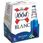 Bière blanche - 1664 en promo chez Intermarché Perpignan à 3,16 €