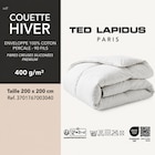 Couette en percale - TED LAPIDUS en promo chez Carrefour Paris à 27,50 €