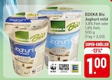 Bio Joghurt mild bei EDEKA im Auenwald Prospekt für 1,00 €