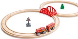 Eisenbahn-Set Angebote von Hape bei Rossmann Stralsund für 12,99 €