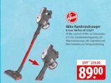 Akku-Handstaubsauger H-Free 100 Pets HF122GPT im Angebot bei famila Nordost in Flensburg Akku-Handstaubsauger H-Free 100 Pets HF122GPT Angebote von Hoover bei famila Nordost Flensburg für 89,00 €