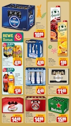 Bier Angebot im aktuellen REWE Prospekt auf Seite 22