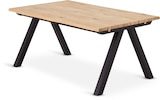 JYSK - JYSK Esstisch SANDBY 100x160 eiche natur/schwarz Angebot im Prospekt JYSK Esstisch SANDBY 100x160 eiche natur/schwarz bei JYSK im Prospekt "" für 325,00 €