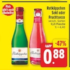 Sekt oder Fruchtsecco von Rotkäppchen für 0,88 € bei EDEKA im Angebot Sekt oder Fruchtsecco von Rotkäppchen im aktuellen EDEKA Prospekt