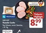 Kasseler Lachs Angebote von FAIR & GUT bei ALDI SÜD Rottenburg für 8,99 €